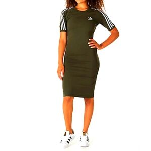 Adidas Women's Olive Green Dress